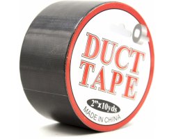 Лента для связывания «Duct Tape» черная, 10 м