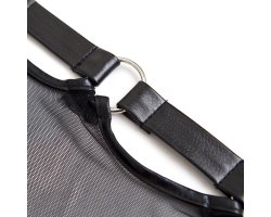 Мужские стринги с прозрачной вставкой-foto4