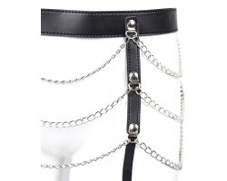 Пояс для чулок с цепочками-foto4