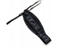 Сексуальные черный стринги с цепочкой-foto2