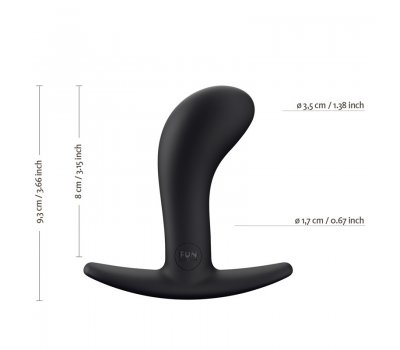 Анальный стимулятор Fun Factory Bootie Medium черный Анальный стимулятор Fun Factory Bootie Medium черный