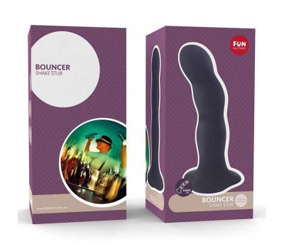 Фаллос Fun Factory Bouncer со смещенным центром тяжести красный