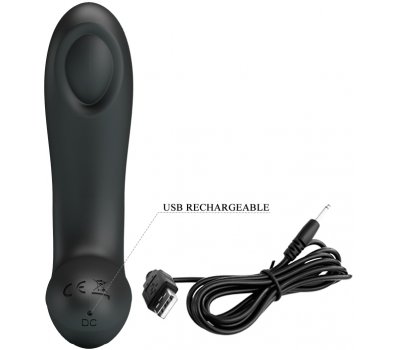 Перезаряжаемый стимулятор простаты с функцией пульсации Перезаряжаемый стимулятор простаты с функцией пульсации