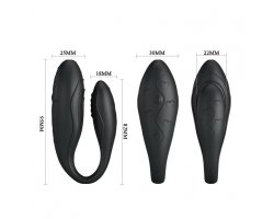 Вибромассажёр для пар Indulgence (We-Vibe 3) черный-foto8