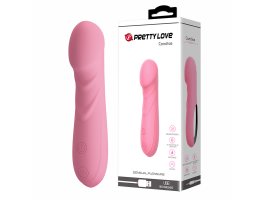 Небольшой вибромассажер Pretty Love Condice розовый, 14,2 см, Ø 2,9 см