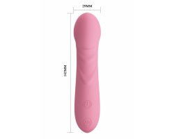Небольшой вибромассажер Pretty Love Condice розовый, 14,2 см, Ø 2,9 см-foto4