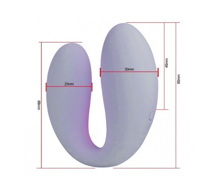 Cтимулятор для пар «U Smile», пурпурный