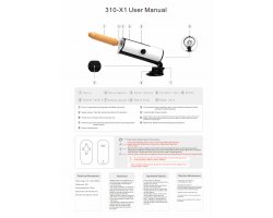 Белая портативная секс-машина Х1-foto2