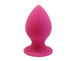 Анальная пробка «Large Anal Plug», розовая, 9,5 см, Ø 5,2 см