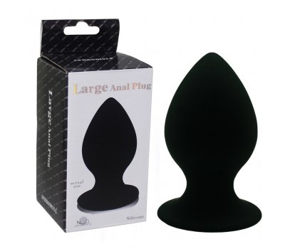 Анальная пробка «XL Anal Plug», черная, 11,4 см, Ø 6,2 см Анальная пробка «XL Anal Plug», черная, 11,4 см, Ø 6,2 см
