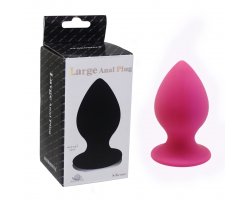 Анальная пробка «Mega Anal Plug», розовая, 13 см, Ø 7,2 см-foto2