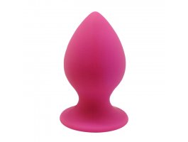 Анальная пробка «Mega Anal Plug», розовая, 13 см, Ø 7,2 см