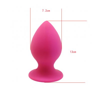 Анальная пробка «Mega Anal Plug», розовая, 13 см, Ø 7,2 см Анальная пробка «Mega Anal Plug», розовая, 13 см, Ø 7,2 см