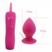Анальная вибропробка «Large Anal Plug», розовая, 9,5 см, Ø 5,2 см Анальная вибропробка «Large Anal Plug», розовая, 9,5 см, Ø 5,2 см