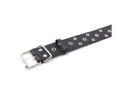 Стильный черный BDSM ошейник-foto5