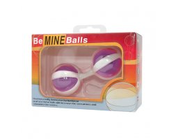 Вагинальные шарики Be Mine Balls пурпурные-foto4