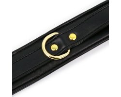 Стильные наручники черного цвета-foto3