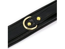 Стильные наручники черного цвета-foto3