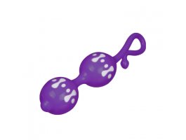 Анально-вагинальные шарики Orgasmic Balls пурпурные-foto2