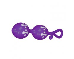 Анально-вагинальные шарики Orgasmic Balls пурпурные-foto4