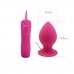 Анальная вибропробка «XL Anal Plug», розовая, 11,4 см, Ø 6,2 см Анальная вибропробка «XL Anal Plug», розовая, 11,4 см, Ø 6,2 см