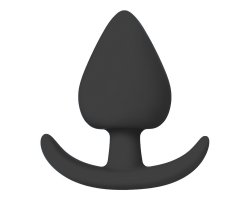Черная анальная пробка Anal Plug Medium, Ø 3,2 см Черная анальная пробка Anal Plug Medium, Ø 3,2 см