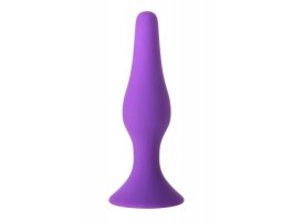 Фиолетовая анальная пробка Large, Ø 1 - 3,2 см
