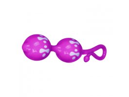 Вагинальные шарики Cute Love Balls, фиолетовые-foto3