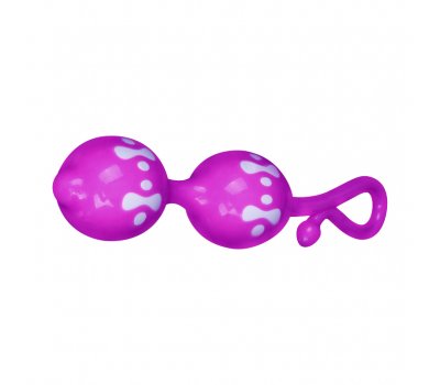 Вагинальные шарики Cute Love Balls, фиолетовые Вагинальные шарики Cute Love Balls, фиолетовые