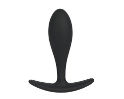 Черная анальная пробка, 9,7 см, Ø 2,6 см