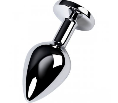 Металлическая серебристая пробка с красным стразом S, Ø 2,8 см Металлическая серебристая пробка с красным стразом S, Ø 2,8 см