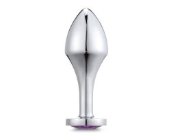 Пробка с фиолетовым стразом M, Ø 3,5 см, 9,6 см-foto3