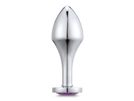 Пробка с фиолетовым стразом M, Ø 3,5 см, 9,6 см-foto3