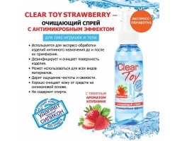 Спрей-очиститель для игрушек «Toy Cleaner Strawberry», 100 мл-foto2