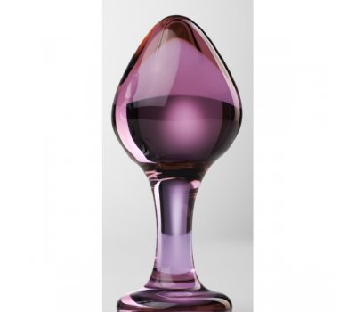 Розовая стеклянная пробка Розовая стеклянная пробка