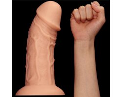 Фаллоимитатор реалистичый с присоской Curved Dildo 24 см, Ø 6,6 см-foto9