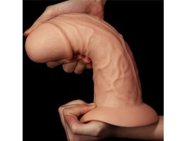 Фаллоимитатор реалистичый с присоской Curved Dildo 24 см, Ø 6,6 см-foto6