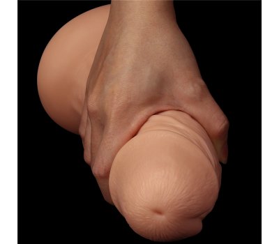 Фаллоимитатор реалистичый с присоской Curved Dildo 24 см, Ø 6,6 см