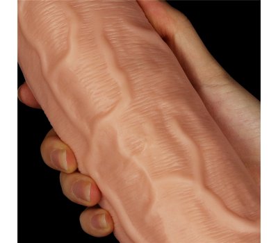 Фаллоимитатор реалистичый с присоской Curved Dildo 24 см, Ø 6,6 см