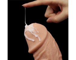Фаллоимитатор реалистичый с присоской Curved Dildo 24 см, Ø 6,6 см-foto12