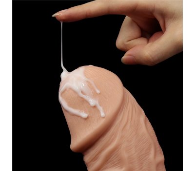 Фаллоимитатор реалистичый с присоской Curved Dildo 24 см, Ø 6,6 см