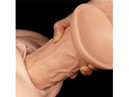 Фаллоимитатор реалистичый с присоской Curved Dildo 24 см, Ø 6,6 см-foto14