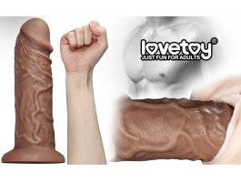 Фаллоимитатор реалистичый с присоской Chubby Dildo 26,6 см, Ø 6,3 см-foto11