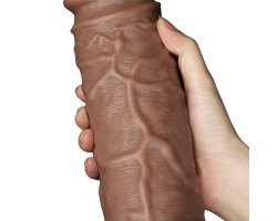 Фаллоимитатор реалистичый с присоской Chubby Dildo 26,6 см, Ø 6,3 см-foto7