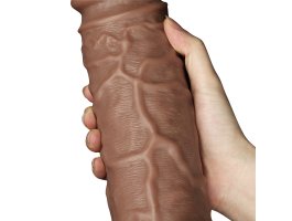 Фаллоимитатор реалистичый с присоской Chubby Dildo 26,6 см, Ø 6,3 см-foto7