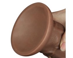 Фаллоимитатор реалистичый с присоской Chubby Dildo 26,6 см, Ø 6,3 см-foto5