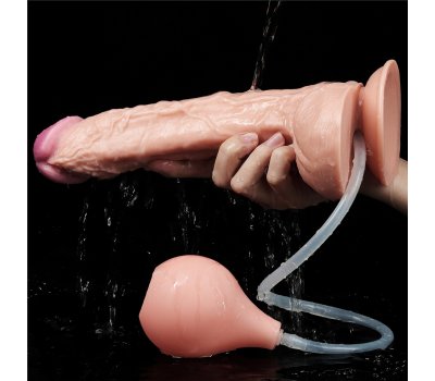 Большой фаллос Squirt Extreme Dildo с имитацией семяизвержения, 28 см, Ø 4,8 см Большой фаллос Squirt Extreme Dildo с имитацией семяизвержения, 28 см, Ø 4,8 см