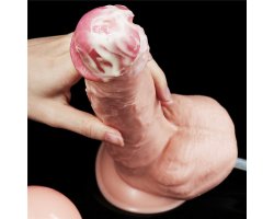 Большой фаллос Squirt Extreme Dildo с имитацией семяизвержения, 28 см, Ø 4,8 см-foto8