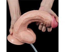Большой фаллос Squirt Extreme Dildo с имитацией семяизвержения, 25,4 см, Ø 4,8 см-foto3