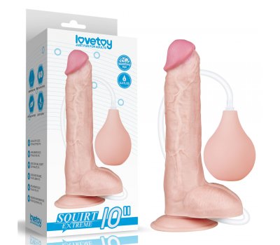 Большой фаллос Squirt Extreme Dildo с имитацией семяизвержения, 25,4 см, Ø 4,8 см Большой фаллос Squirt Extreme Dildo с имитацией семяизвержения, 25,4 см, Ø 4,8 см